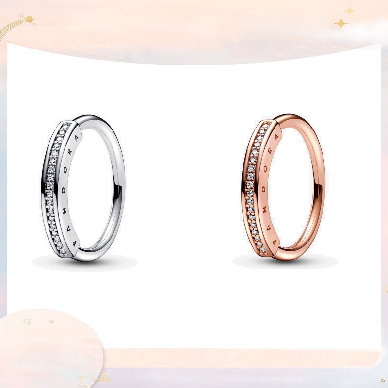 Nhẫn Bạc 925s Pandora Chữ Ký I-D Pav