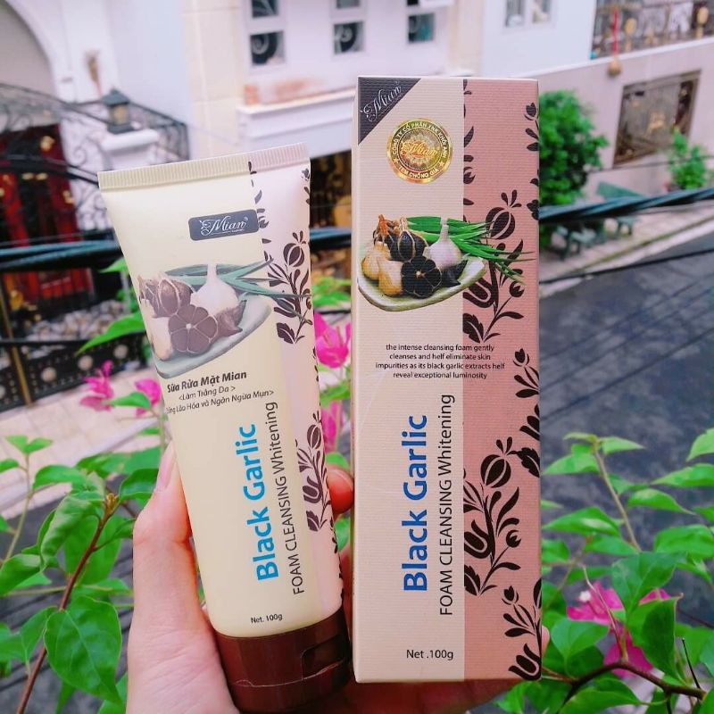 Sửa rửa mặt làm trắng da chống lão hóa và ngăn ngừa mụn Mian 100g