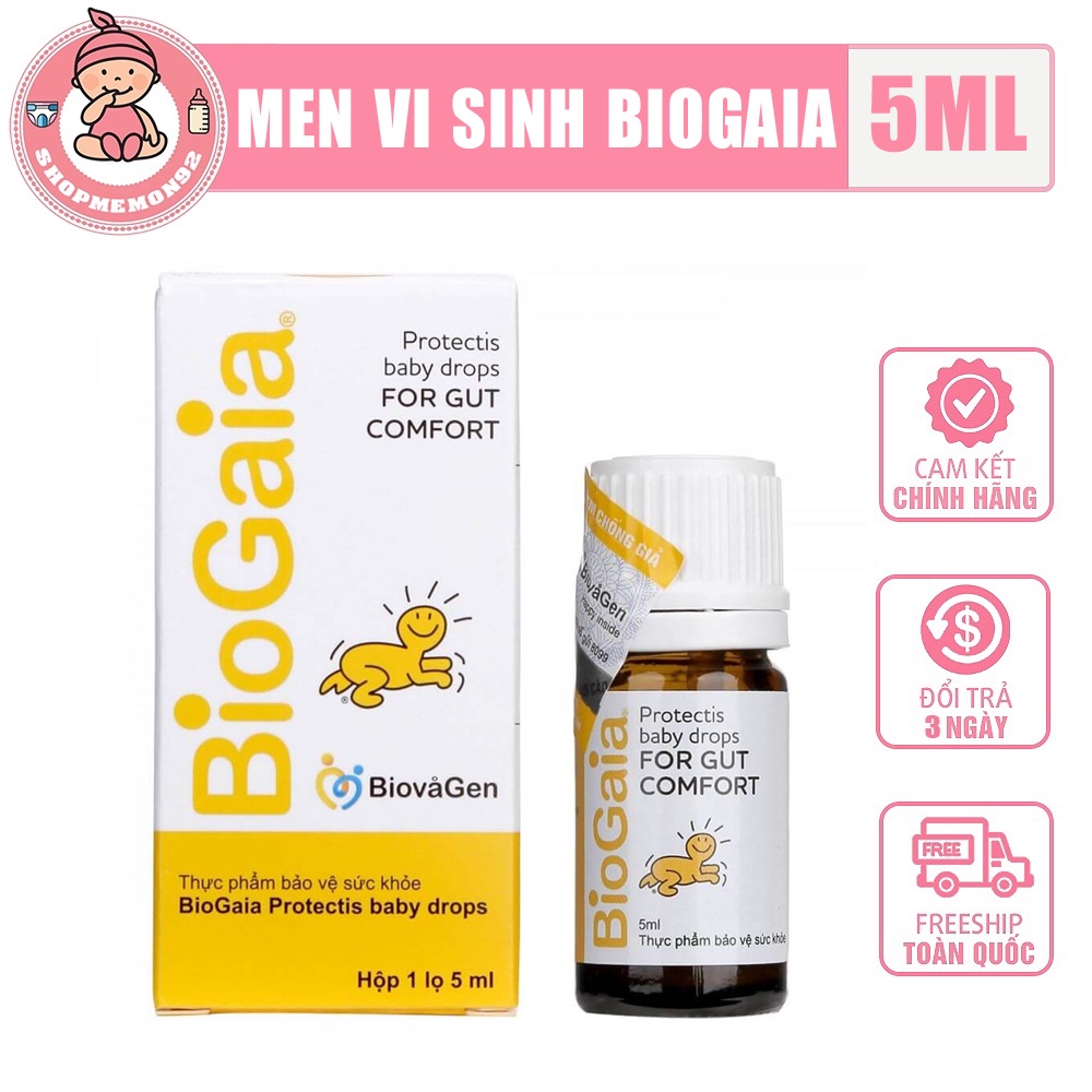 (Date 2024) BioGaia Protectis Drops - Men vi sinh nhập khẩu chính hãng từ Thuỵ Điển