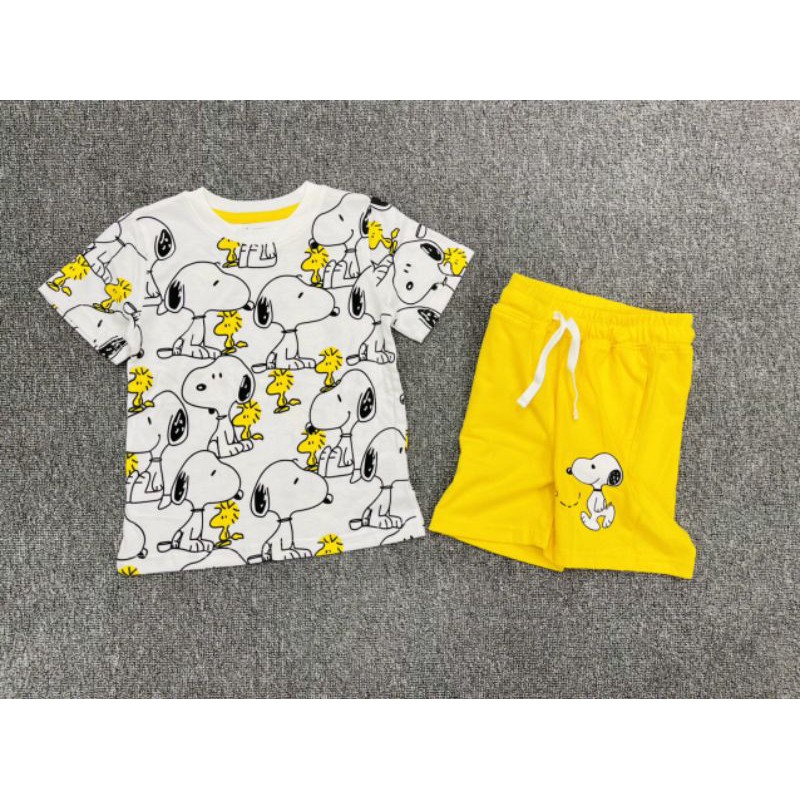 Set snoopy bé trai