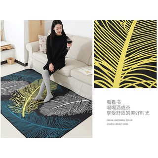 Thảm nhung 3D trải sàn lông vũ