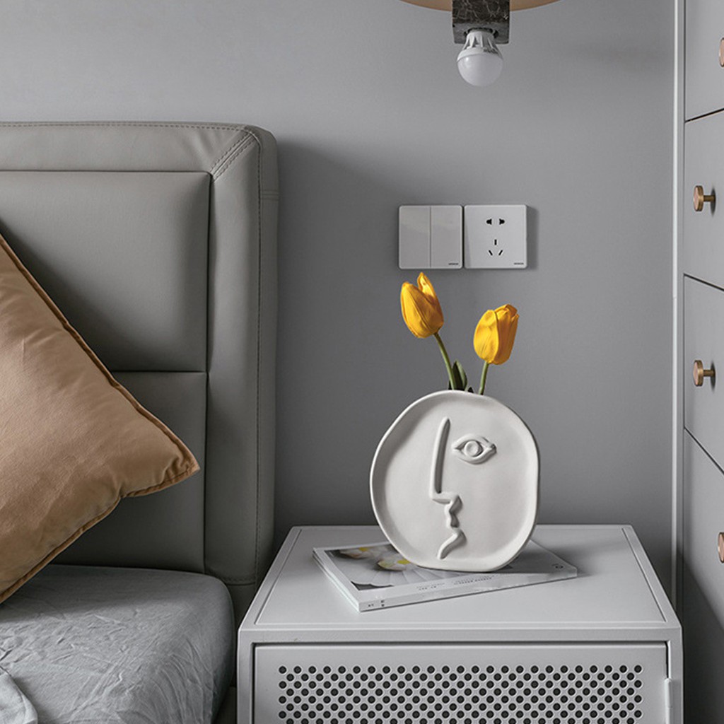 Bình cắm hoa hình con chim bằng sứ