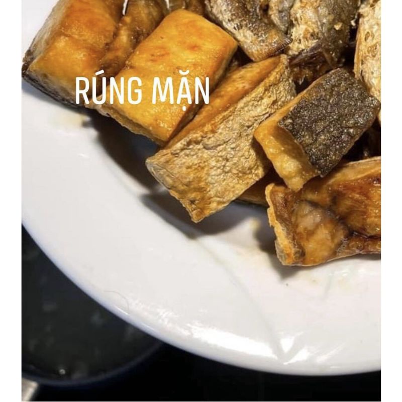 Khô cá rún biển, vị mặn thịt dai tươi thơm ngon