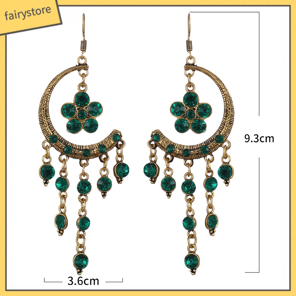 Khuyên tai dáng dài thiết kế thời trang dành cho nữ