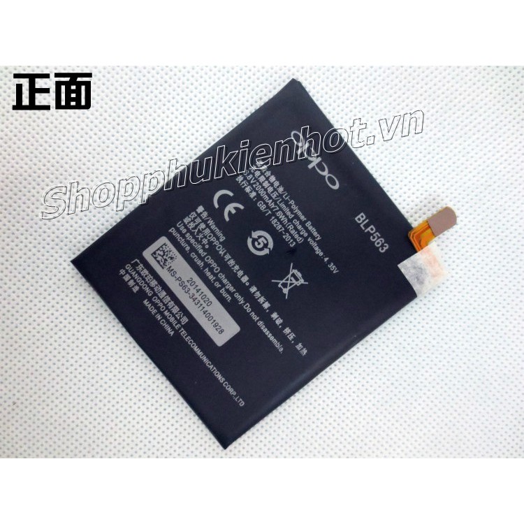 PIN BLP 563 CHO OPPO FIND 5 MINI R827 CHÍNH HÃNG - Giá rẻ
