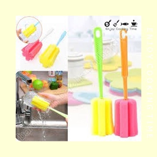 Cọ rửa bọt biển lau chùi chai, lọ, bình sữa tiện lợi