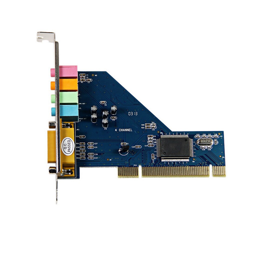 [Mã ELFLASH5 giảm 20K đơn 50K] Sound card PCI ,Card Chuyển Đổi PCI Sang Sound 4.1 | BigBuy360 - bigbuy360.vn