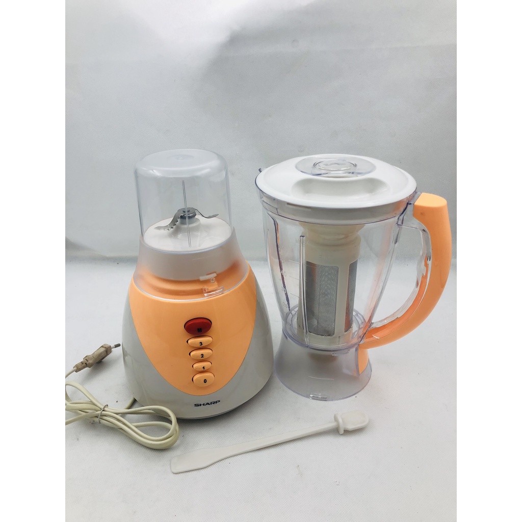 Máy xay sinh tố 2 cối nhựa SHARP BL-204