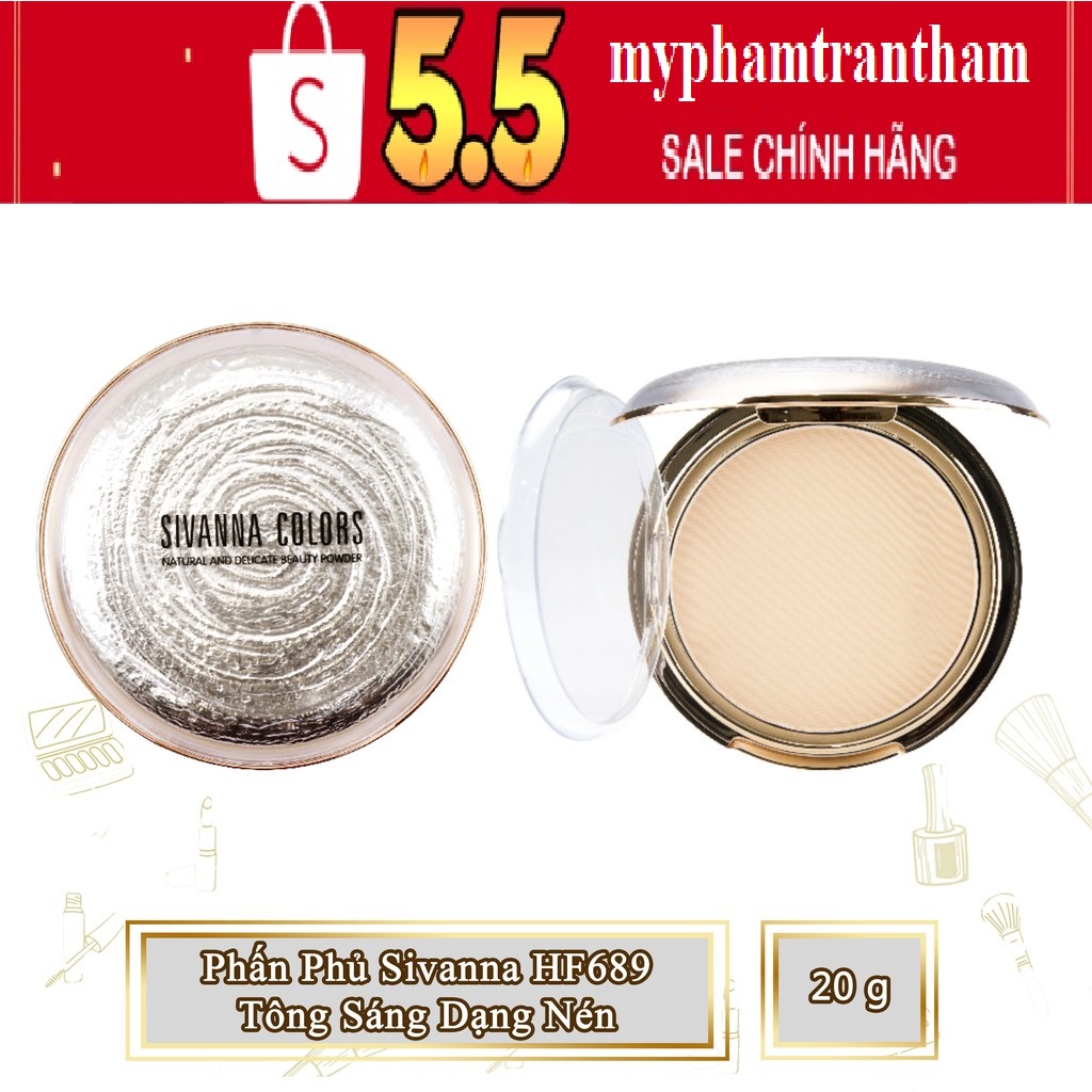 Phấn phủ kiềm dầu Sivanna thái lan chính hãng