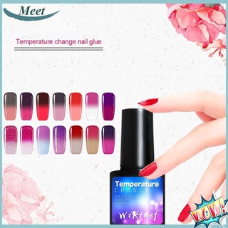 (Hàng Mới Về) Sơn Móng Tay Đổi Màu Theo Nhiệt Độ Meet