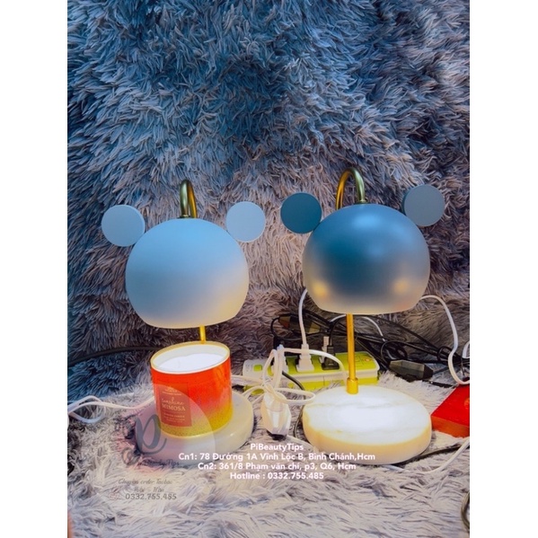 Đèn đốt nến mickey