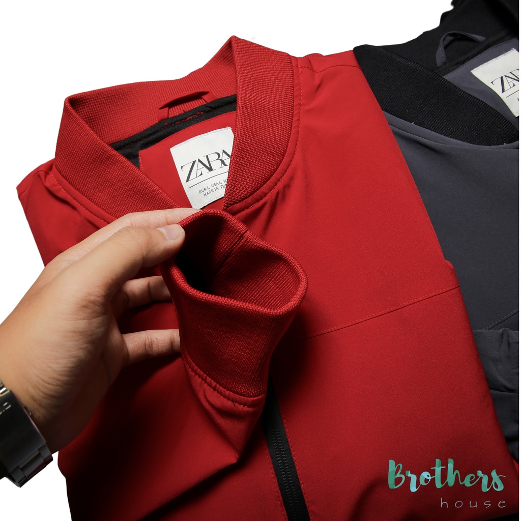 |Vải hãng| Áo khoác bomber zara basic dễ mặc dễ phối