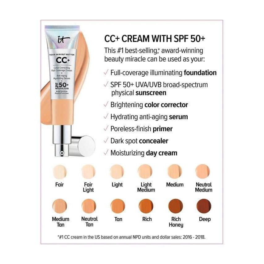 KEM NỀN CC CREAM ITCOSMETICS 32ML | BigBuy360 - bigbuy360.vn