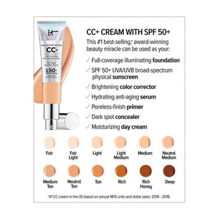 KEM NỀN CC CREAM ITCOSMETICS 32ML