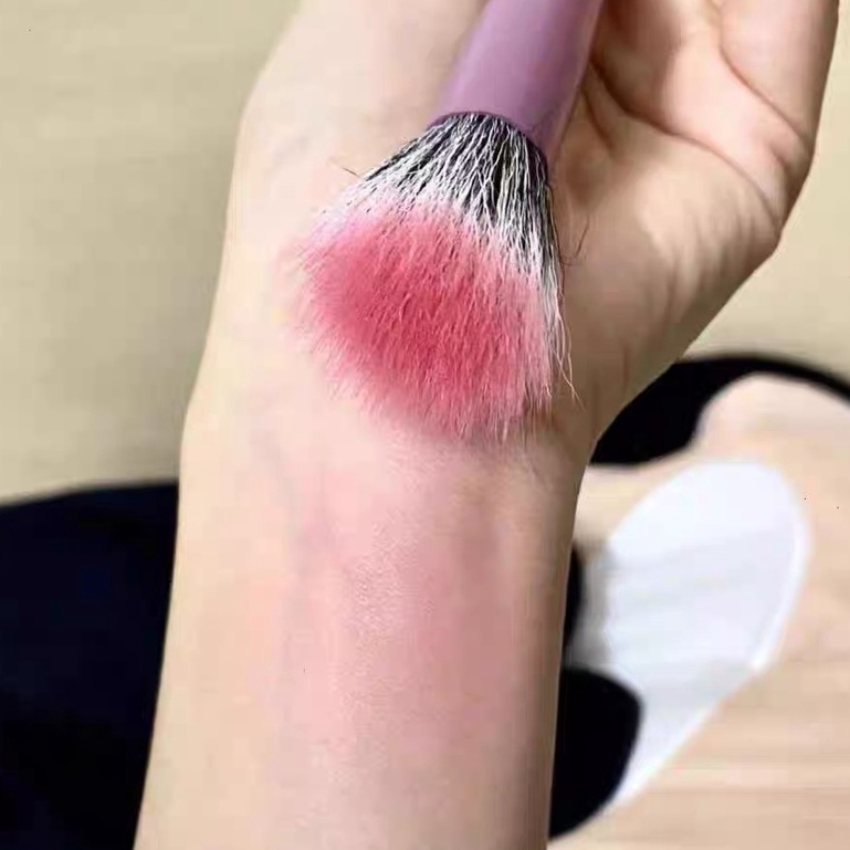 Minijumie Cọ Trang Điểm Dùng Đánh Má Hồng Phủ Phấn Che Khuyết Điểm Chuyên Nghiệp Sợi Len Tự Nhiên Dễ Sử Dụng Dành Cho Người Mới Bắt Đầu