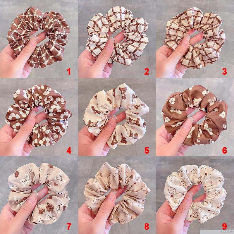 Dây buộc tóc đuôi ngựa phong cách Hàn Quốc thanh lịch