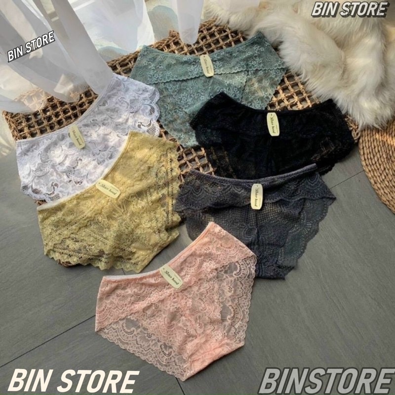 { sale sale} Quần Lót ren,chíp ren  Sexy Quần Lót ren cao cấp mềm mại, quần chíp nữ, giao màu ngẫu nhiên