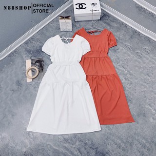 Đầm maxi đi biển -Váy maxi baby ✅chất liệu đũi đẹp hở lưng thích hợp đi biển đi chơi và đi du lịch dã ngoại