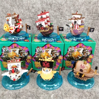 Mô hình tàu hải tặc One Piece - Thousand Sunny Law Submarine Smoker Marine Ship