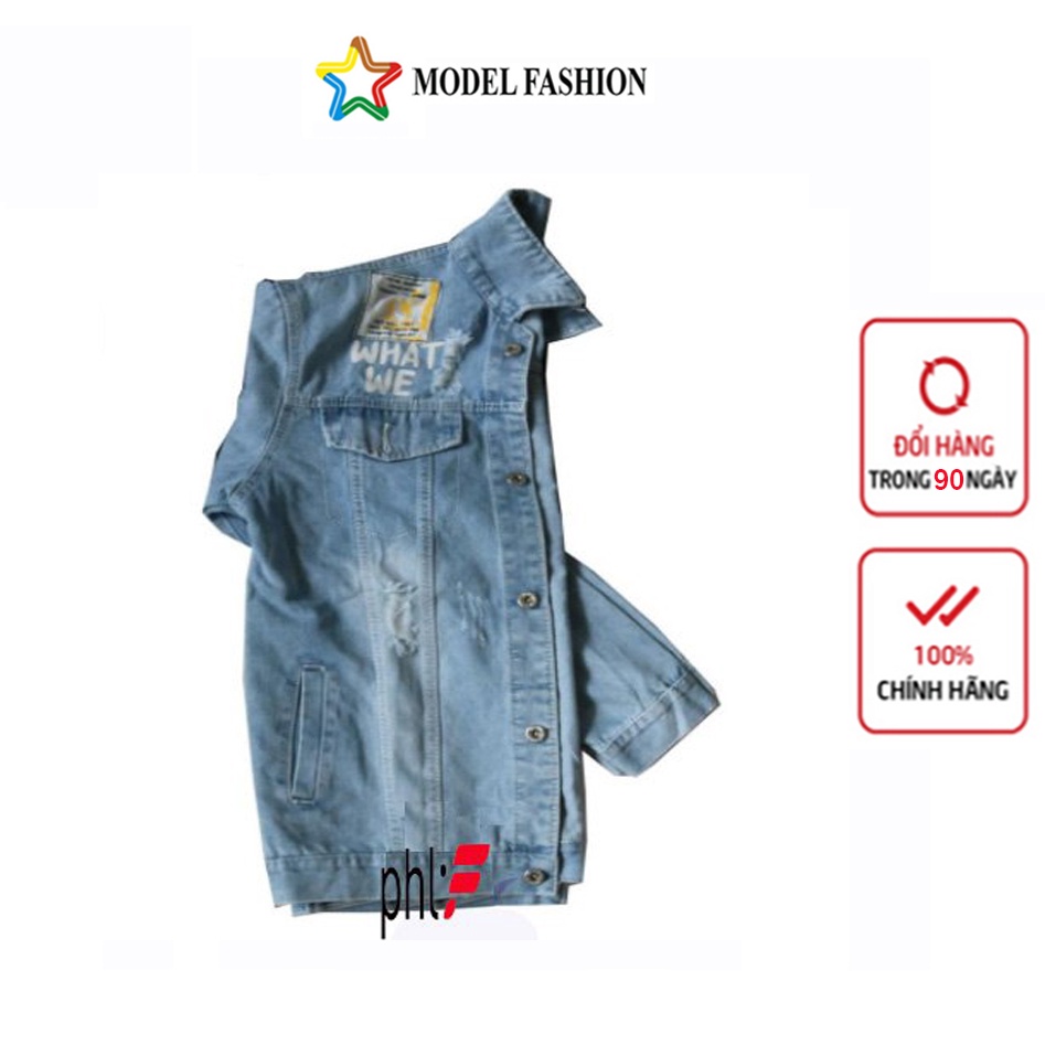 Áo khoác jean nam Model fashion thời trang cao cấp AKJ006