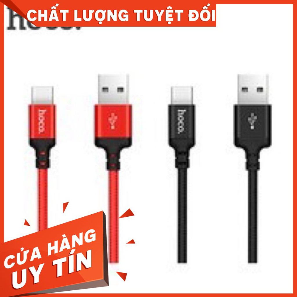 [TẶNG IRING KUTE] [Chính Hãng] Cáp Sạc HOCO Lighting/Micro USD Hoco X14 Dài 1M - Bảo Hành 12 tháng