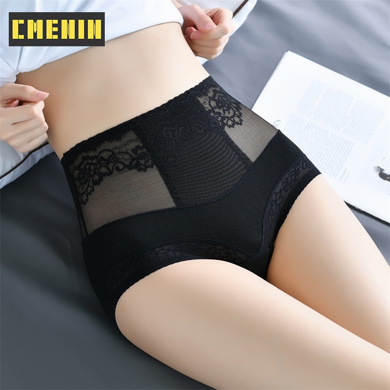 1 Quần Lót Định Hình Bằng Nylon Phối Ren Thời Trang Gợi Cảm Cho Nữ S0221