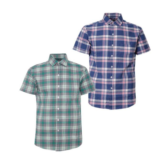 Combo 2 Áo Sơ Mi Nam Sọc Caro Gabofashion Cao Cấp CSM001 ( nhiều màu ) hàng vnxk