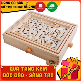 MÊ CUNG GỖ LỚN WOODEN LABYRINTH MAZE