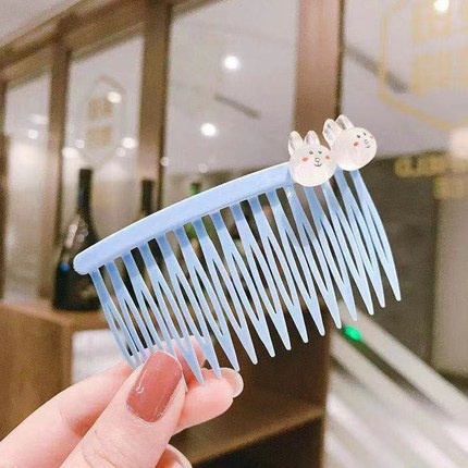 Kẹp Tóc Mái Nhỏ Hình Động Vật Hoạt Hình Dễ Thương Cho Bé Gái Màu Hồng Đậm