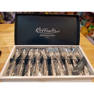 Set 10 thìa dĩa inox Rafaella (Hàng nội địa Nhật)