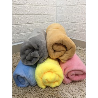 Mền trơn du lịch tuyết nhung siêu mịn, chăn ngủ trưa văn phòng êm nhẹ, đắp cực ấm