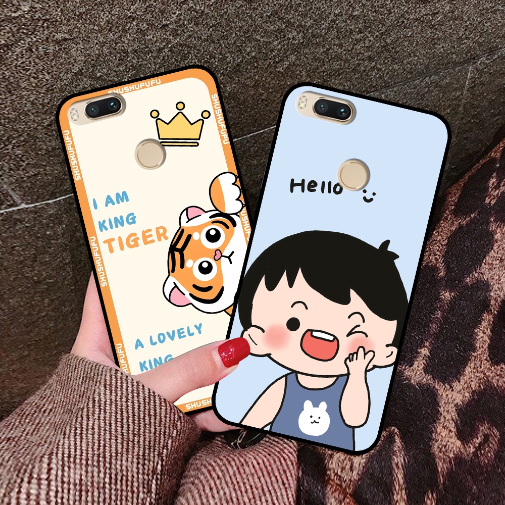 Ốp Xiaomi Mi A1 / Mi 5x in hình mickey, hổ, kingtiger siêu rẻ T19 - T24
