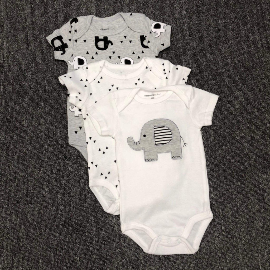 Body chip xuất dư cho bé 0-24M , body chip cộc, đồ sơ sinh, bodysuit cho bé