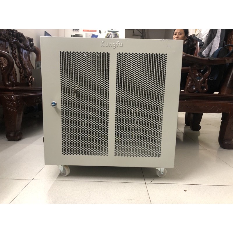 [Mã 159ELSALE hoàn 7% đơn 300K] Tủ Rack KUNGFU 10U D500 kích thước H.625*W.550*D.500mm