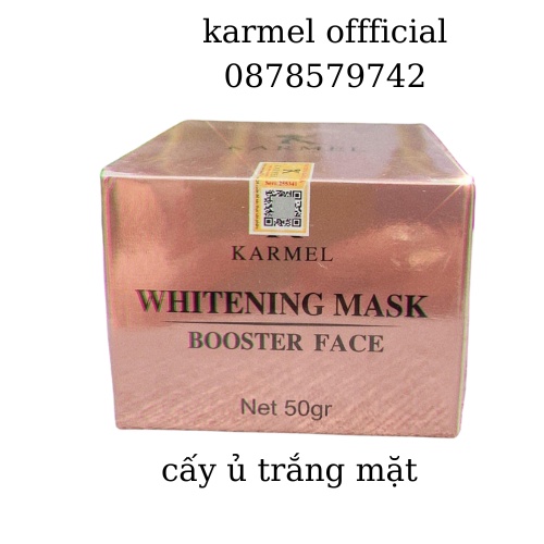 Cấy và ủ trắng mặt karmel cấp nước ch da mặt. làm sáng nhanh chóng bền vững , loại bỏ nếp nhăn vết chân chim và lão hóa