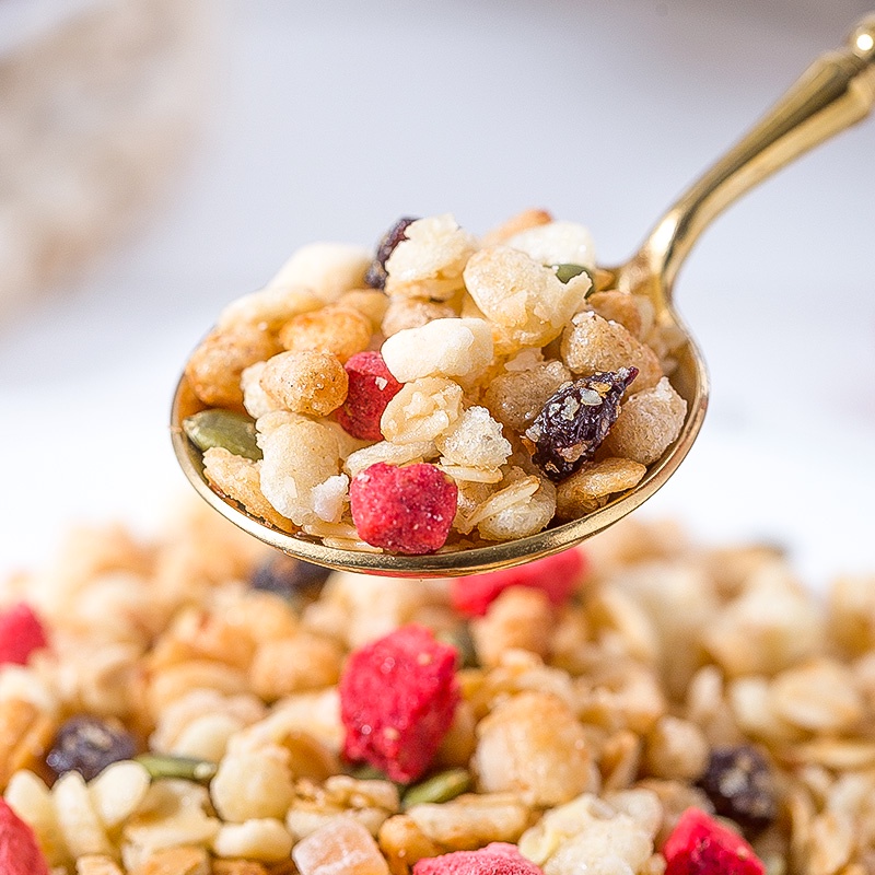 Thanh Gạo Lứt Ngũ Cốc Chà Bông hỗ trợ giảm cân, ăn vặt healthy túi 500g