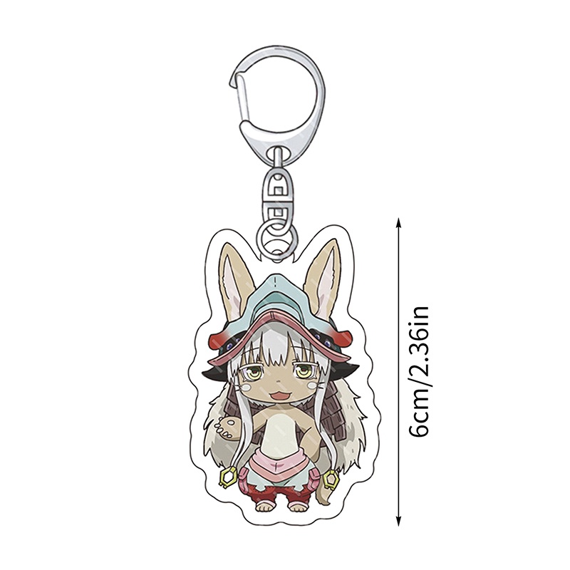 Móc Khóa Hoạt Hình Made In Abyss Nanachi Bằng Acrylic