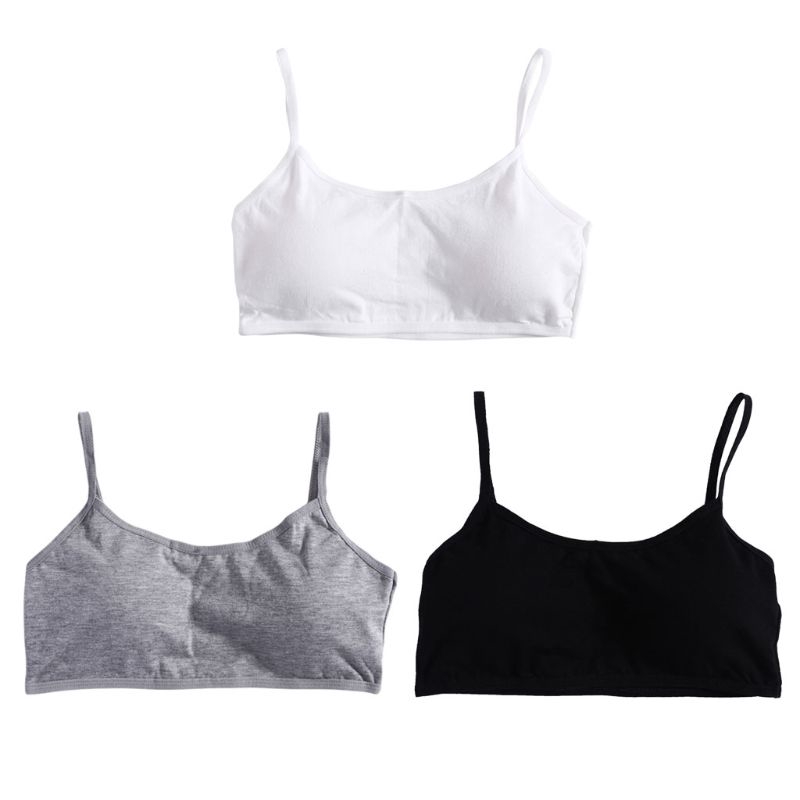 Set Đồ Lót Cotton Thoáng Khí Cho Bé Gái Tuổi Teen