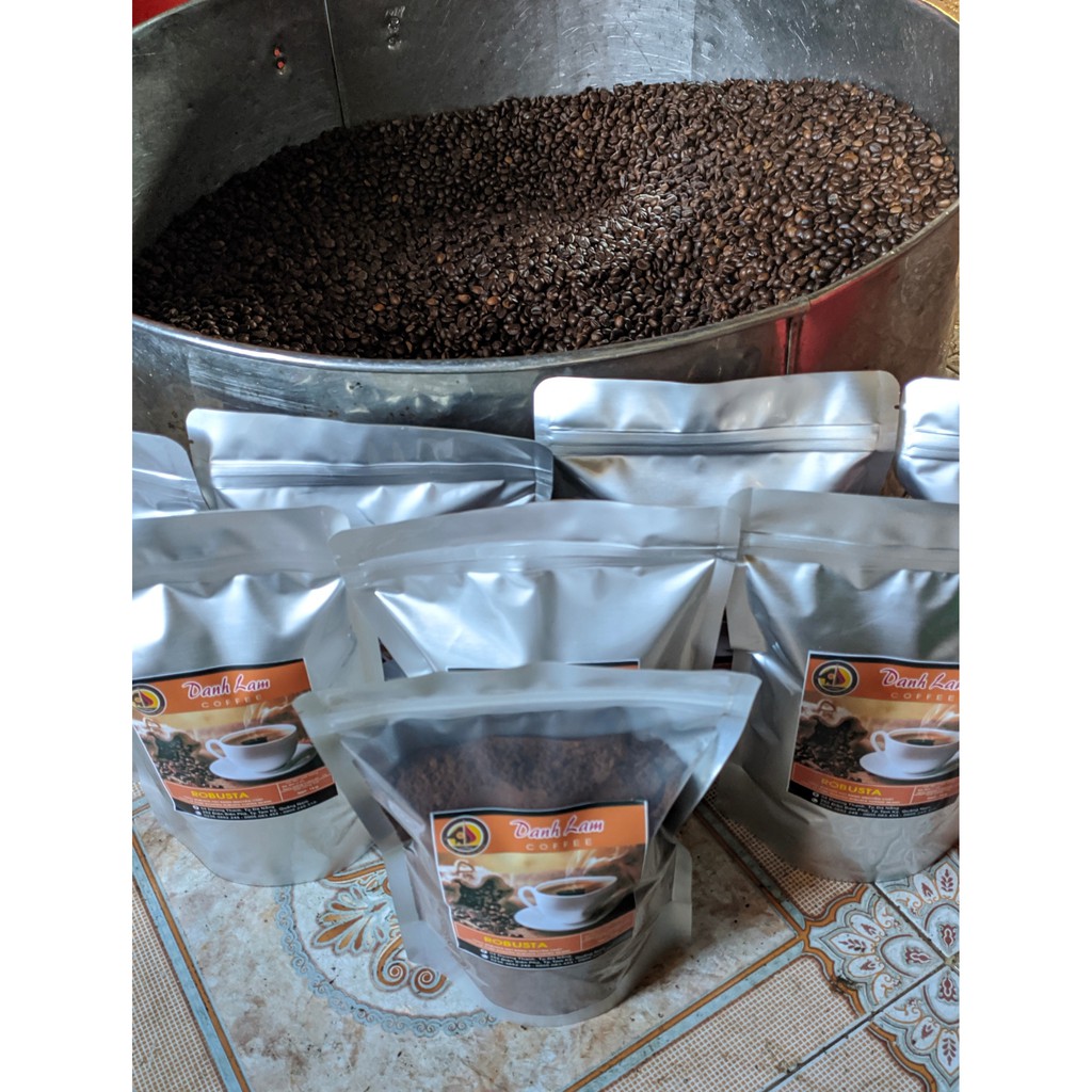 500g Cà phê nguyên chất Robusta - Coffee Danh Lam