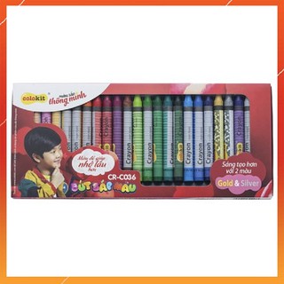 ⏩ Sáp màu Jumbo Colokit CR-C036 - 24 màu