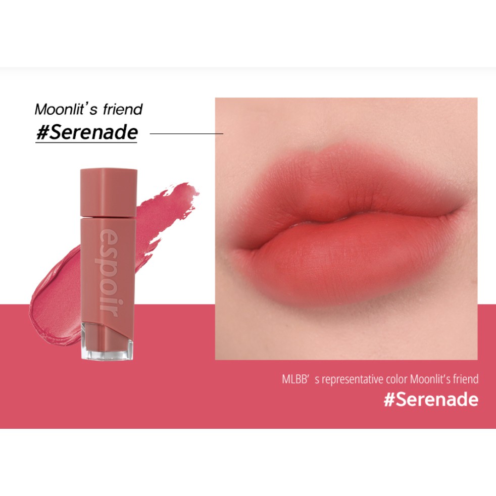 Son kem nhung lì ESPOIR 4 màu tùy chọn