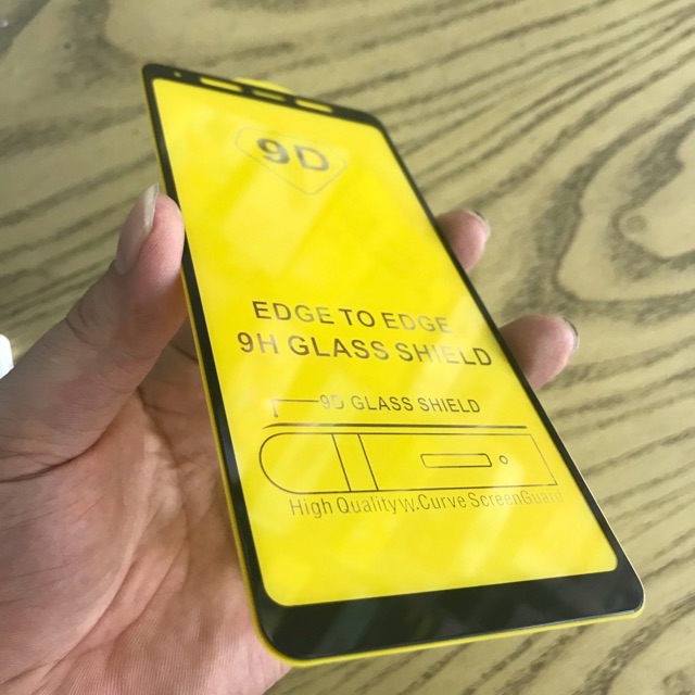Kính cường lực 9D cho Samsung Galaxy A9 2018 Full keo Full màn hạn chế vân tay