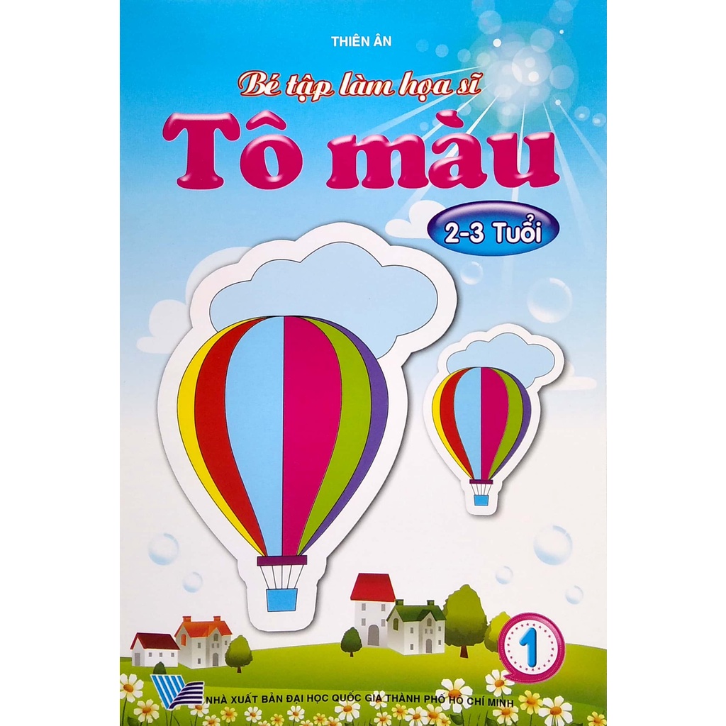 Sách Bé Tập Làm Họa Sĩ Tô Màu