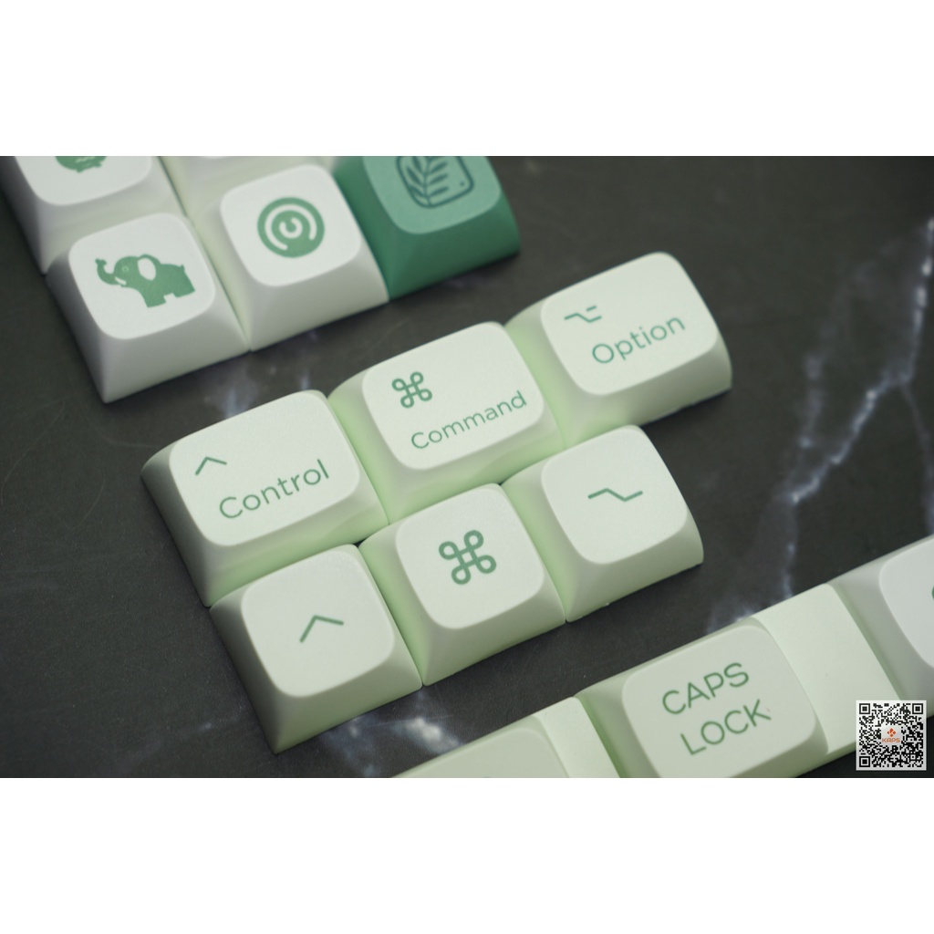 Keycap Garden PBT profile XDA in dyesub 144 nút cho bàn phím cơ layout 108/104/98/87/84/75/68/64/61