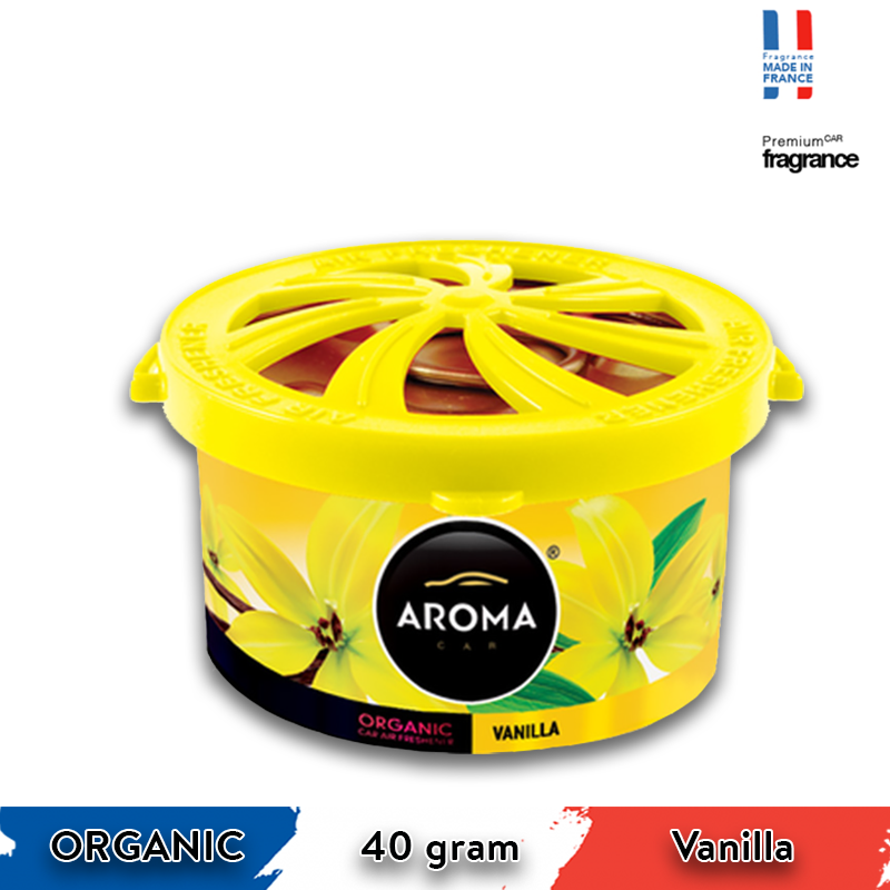 Sáp Thơm Nước Hoa Ô TÔ Aroma Car Organic 40g khử mùi xe hơi, nhà ở, văn phòng - Nhập khẩu EU, nhiều mùi chọn lựa.