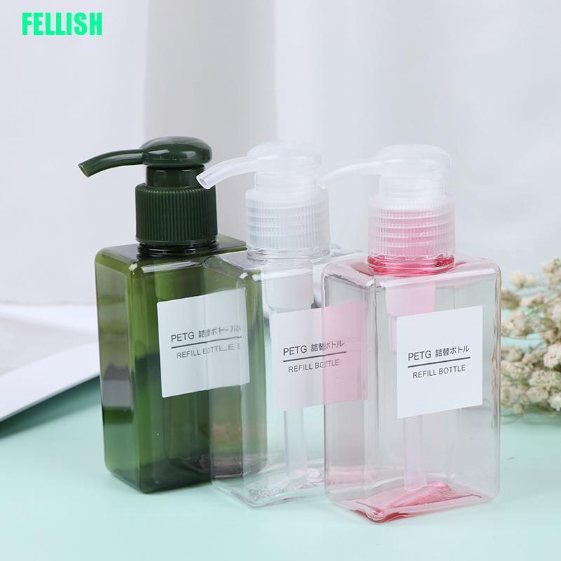 (Hàng Mới Về) Chai Rỗng Đựng Mỹ Phẩm Dạng Lỏng 100ml Tiện Dụng