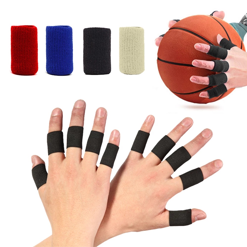 Set 10 Băng Bảo Vệ Ngón Tay Khi Chơi Bóng Rổ / Bóng Chuyền / Bóng Đá