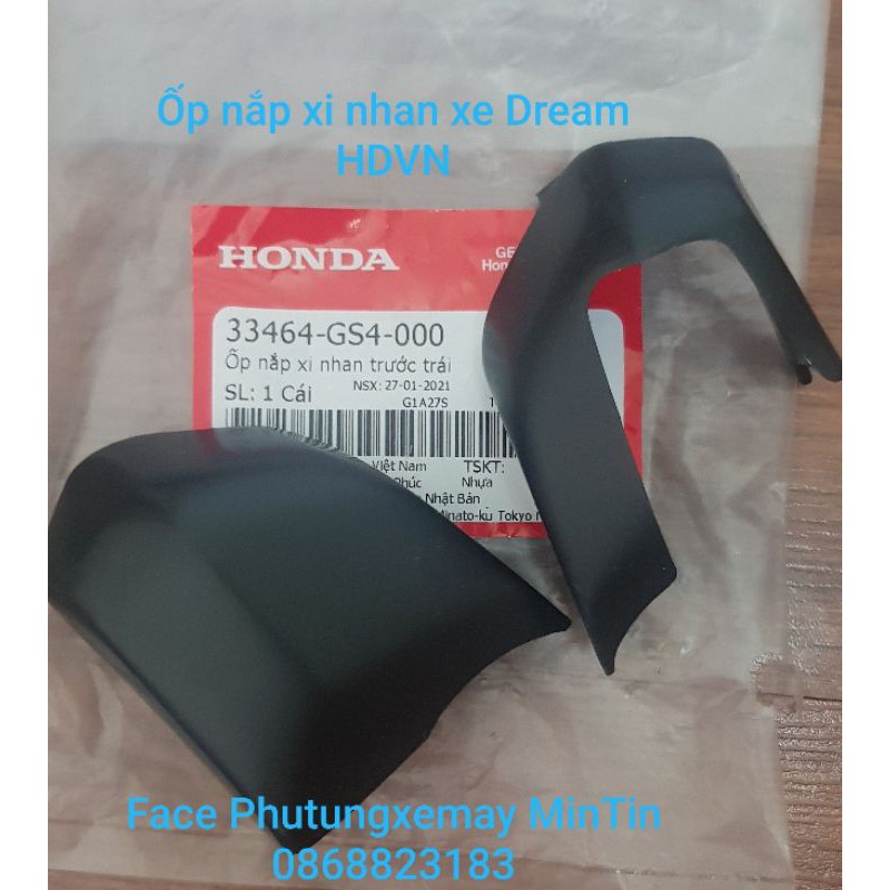 Ốp nắp xi nhan trước xe Dream HDVN