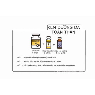 [Handmade][Làm Đẹp] 100ml Dầu dừa nguyên chất