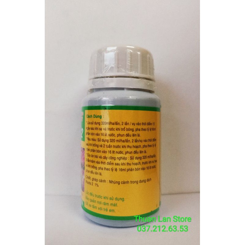 Phân Bón Lá Cao Cấp Siêu Ra Rễ Root2 100ml